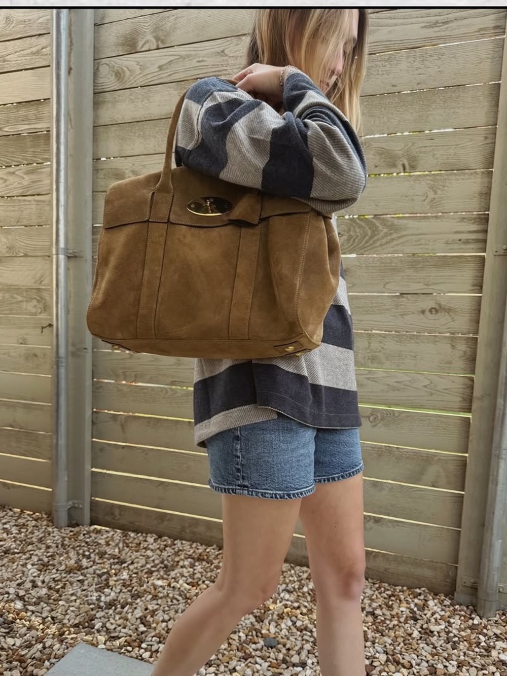 Mulberry suede bayswater bag - Picture 12 of 12